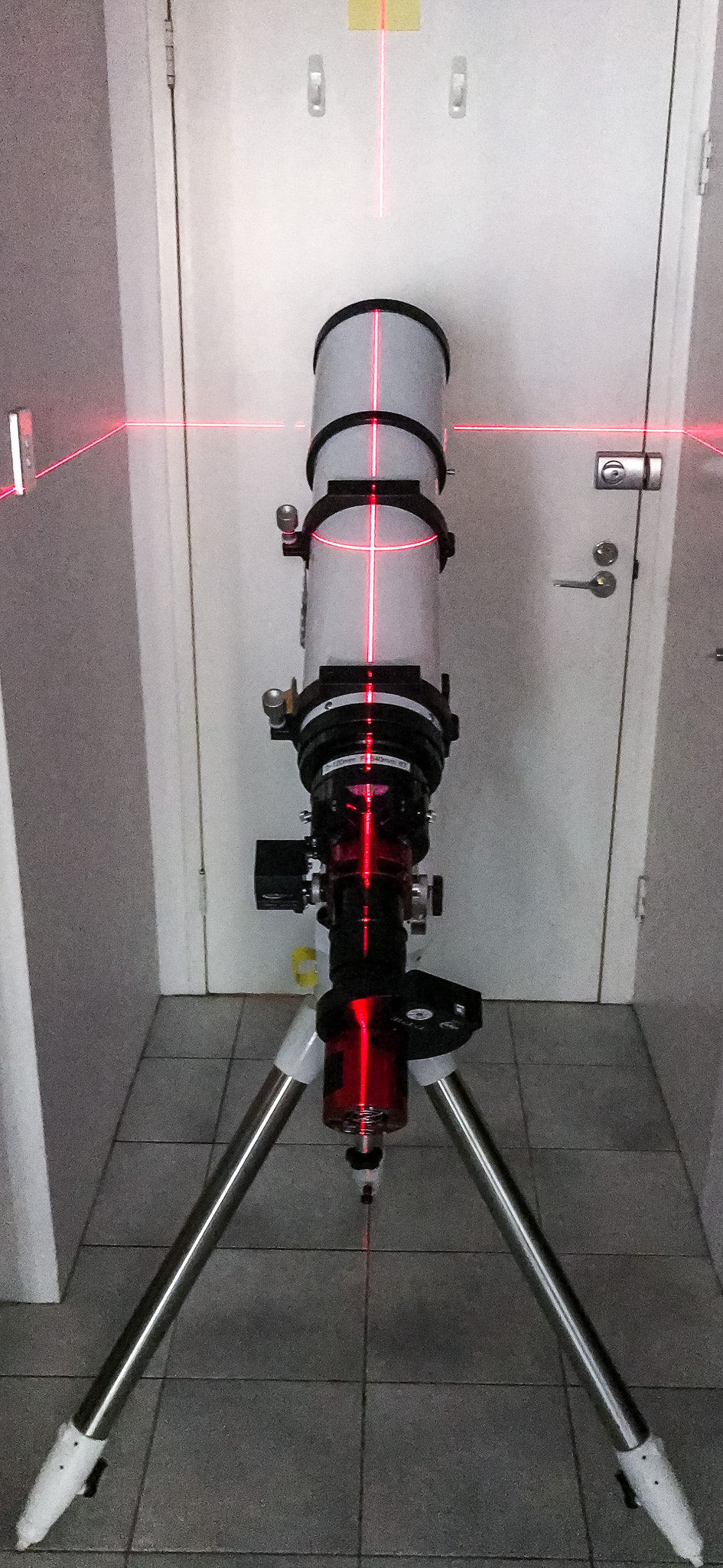 Telescope alignment check